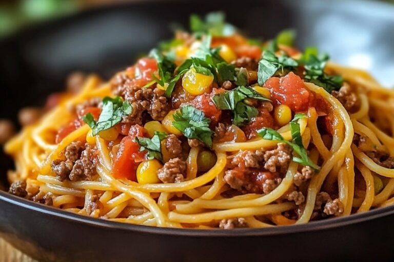 Taco Spaghetti Recipe
