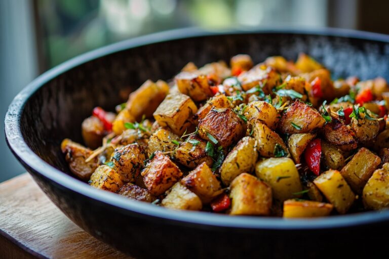 Pan-Fried Potatoes And Onions Hash Recipe