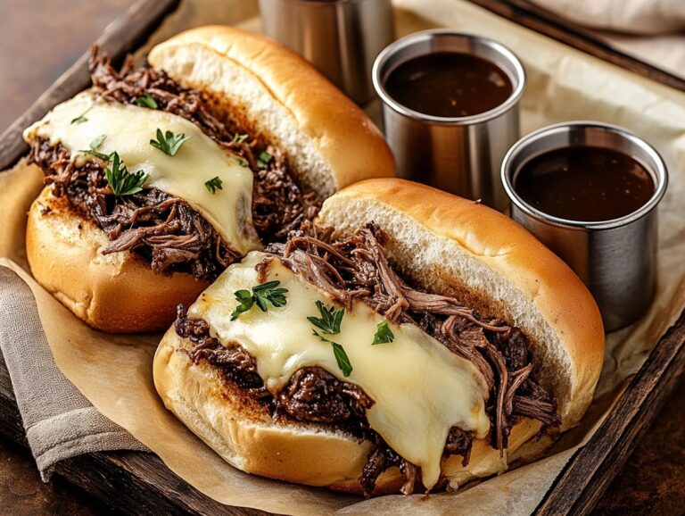 Slow Cooker French Dip Sandwiches Recipe