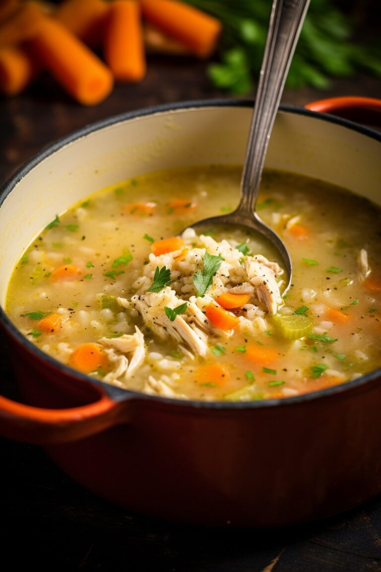 Ranch Chicken And Rice Soup Recipe