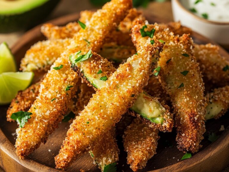 Air Fryer Avocado Fries Recipe