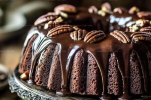 Chocolate Pecan Dream Cake Recipe