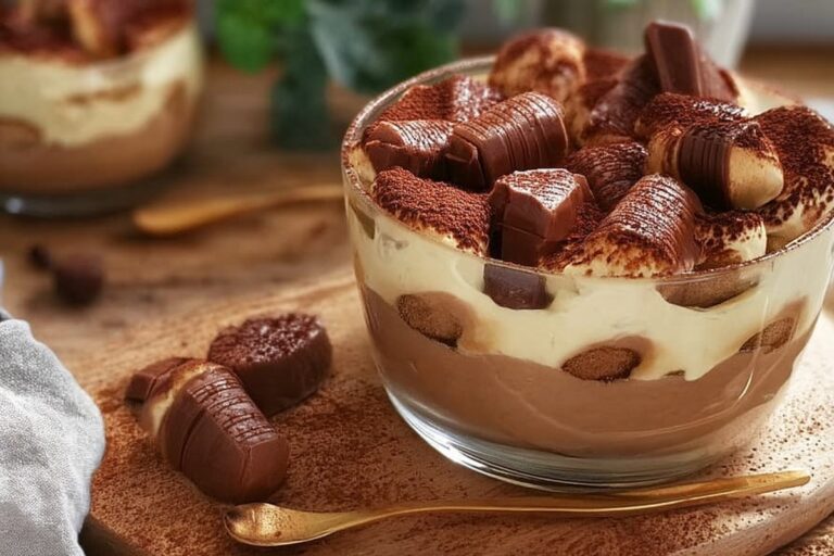 Easy Kinder Bueno Tiramisu Recipe