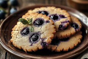 Blueberry Jammy Cookies Recipe