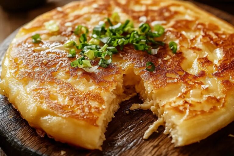 Korean Cheese Pancakes Recipe