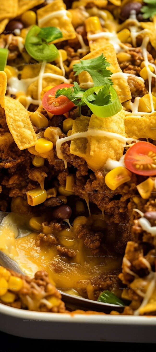 Ingredients in Walking Taco Casserole