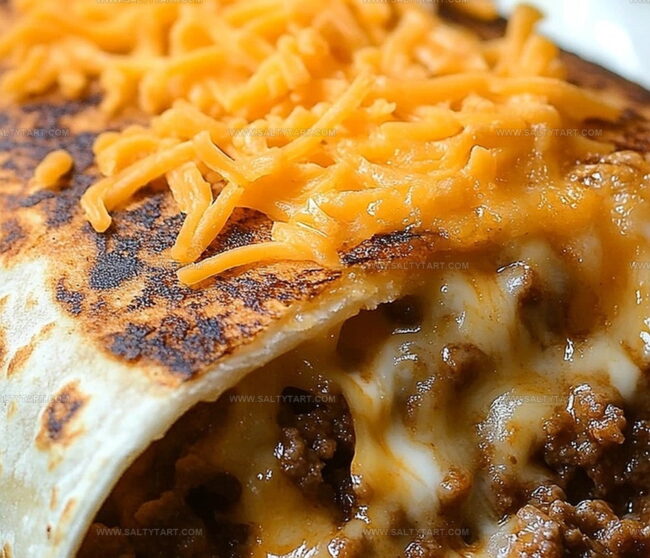 Step-By-Step Guide To Ultimate Grilled Cheese Burrito