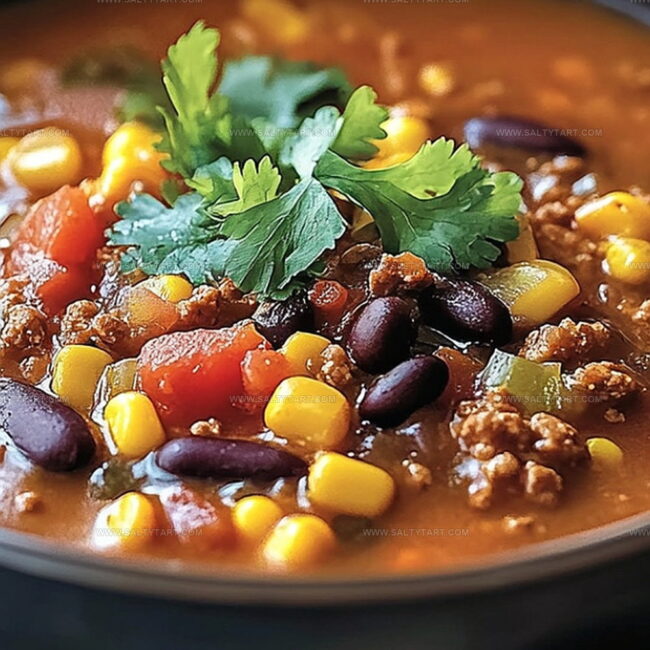 Slow Cooker Taco Soup That’s Pure Comfort