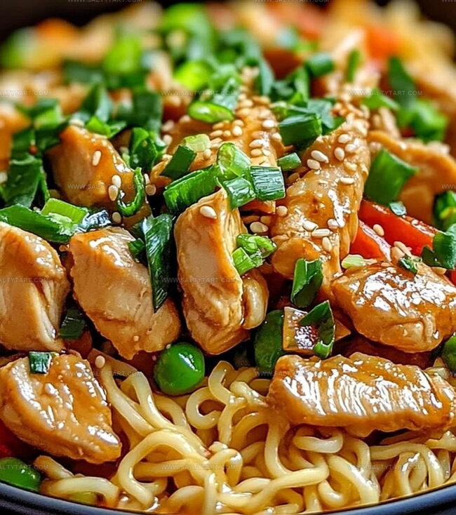 Quick & Tasty Chicken Ramen Stir Fry Highlights