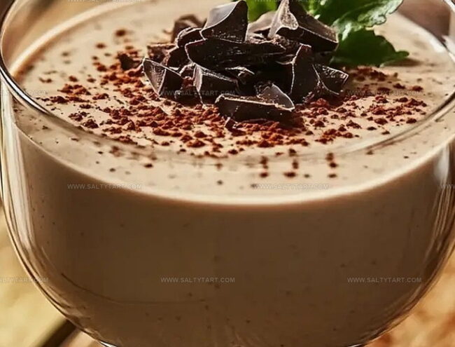 Steps for Mixing a Creamy Chocolate Coquito