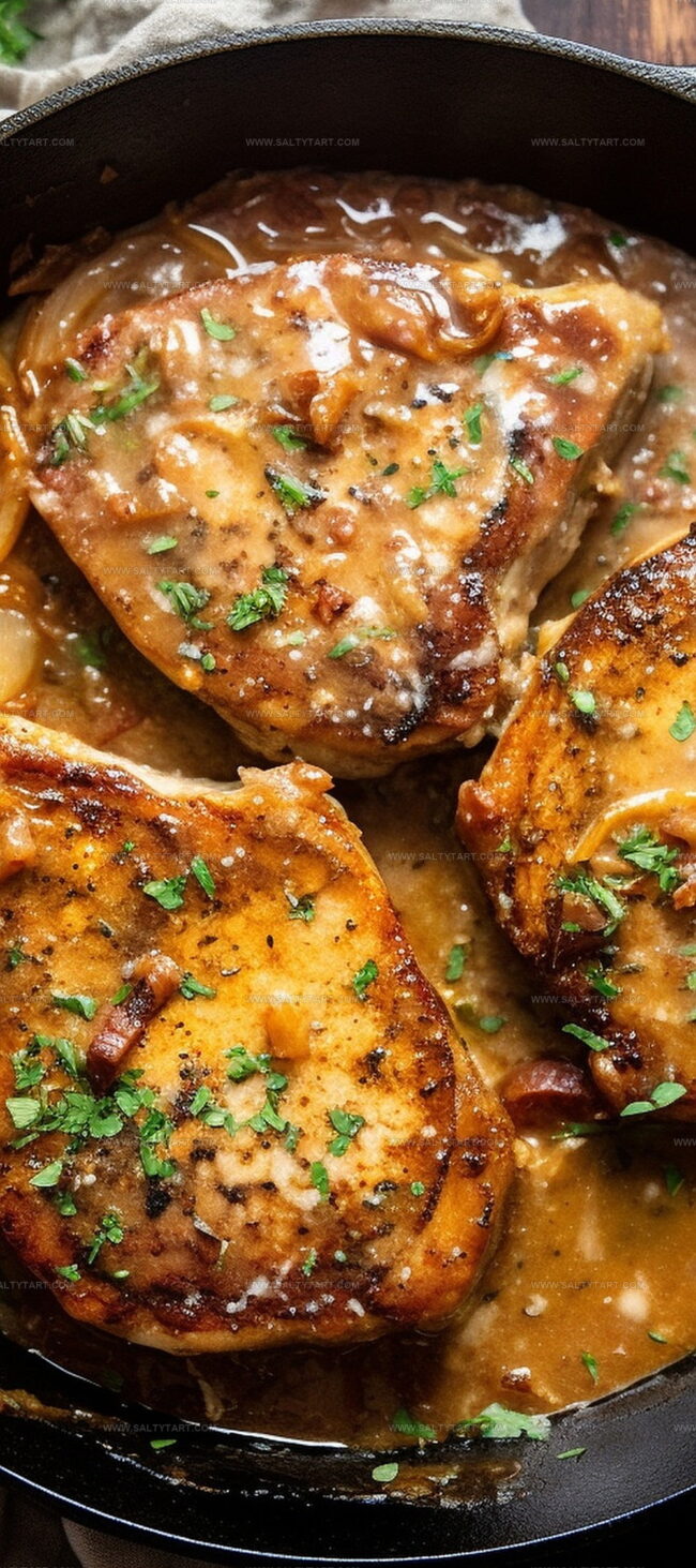 Ingredients for Smothered Pork Chops