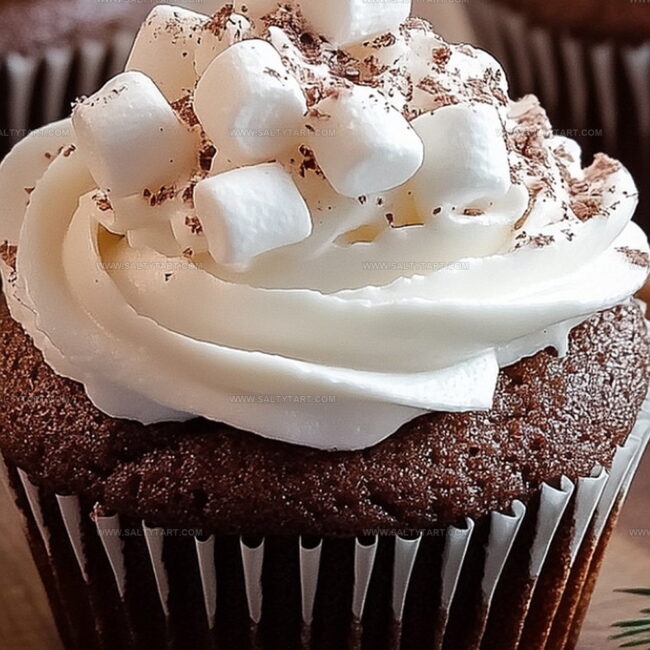 Why Hot Cocoa Cupcakes Are So Comforting
