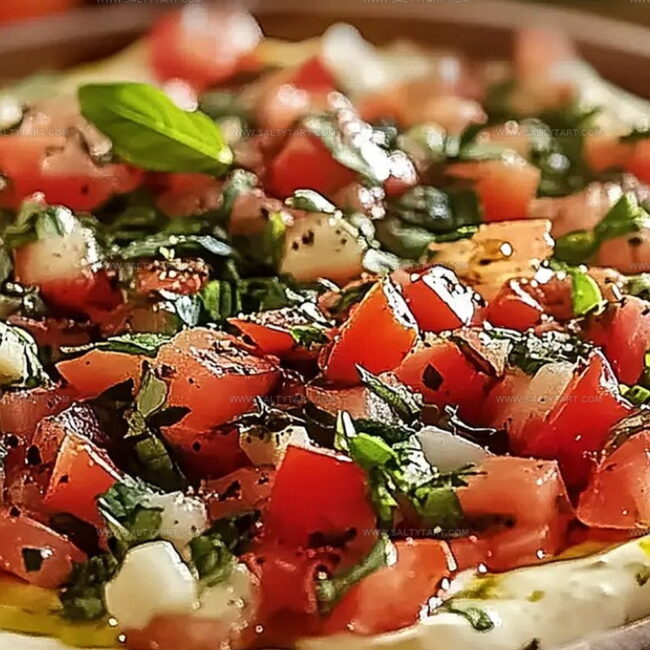 Why Creamy Bruschetta Dip Feels Gourmet