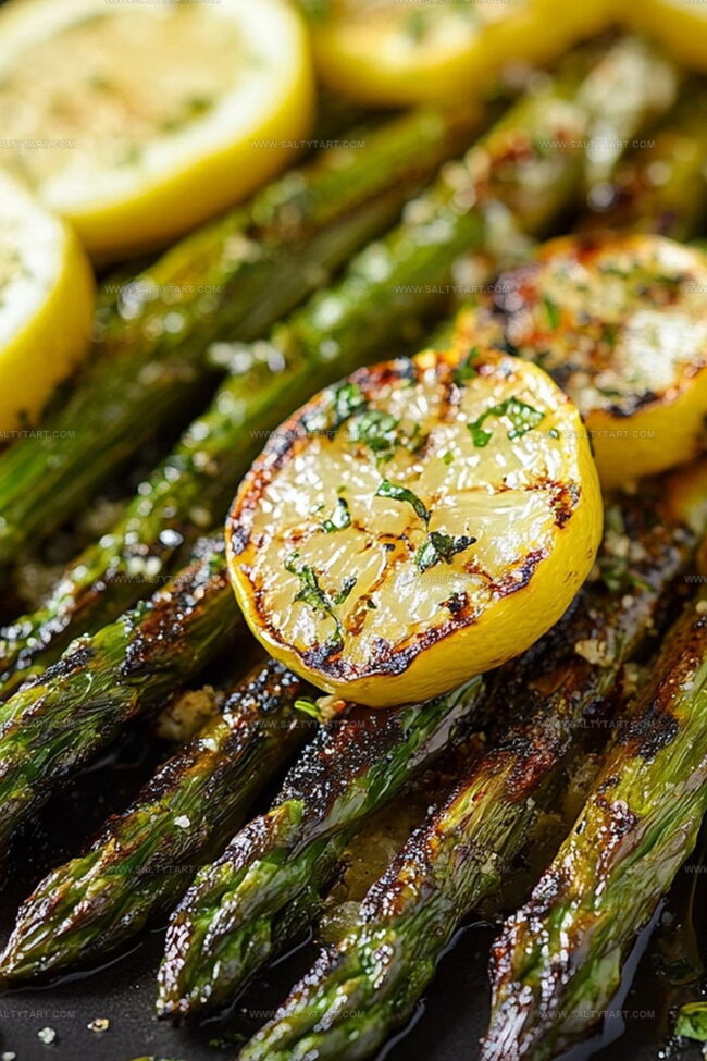 Flavor Variations for Grilled Asparagus with Lemon