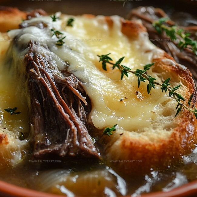French Onion Short Rib Soup with Gruyere Toast: Ultimate Comfort