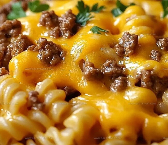 Easy Steps to Make Sloppy Cheeseburger Pasta