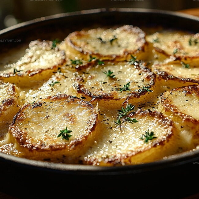 Why Crispy Parmesan and Gruyere Potato Gratin Is So Loved