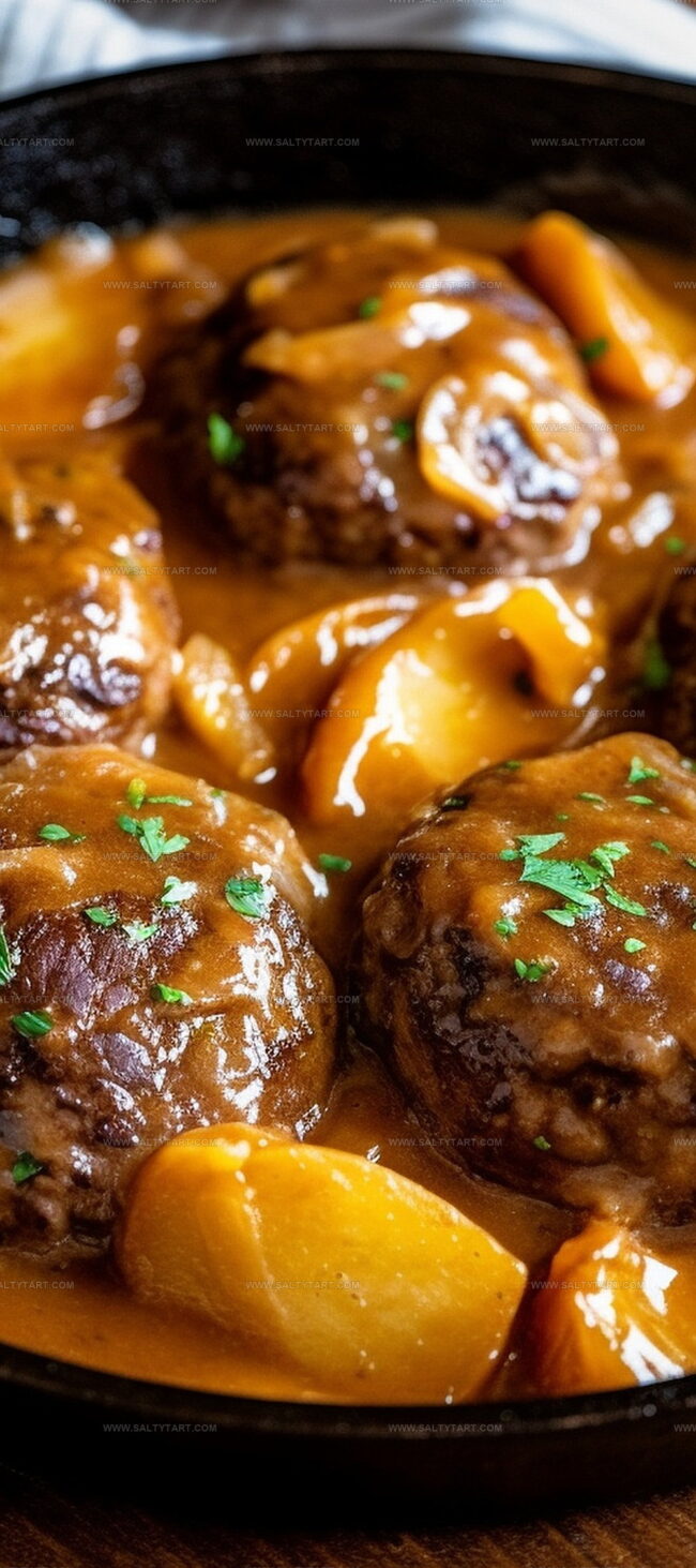 Ingredients for Salisbury Steak and Potato Skillet