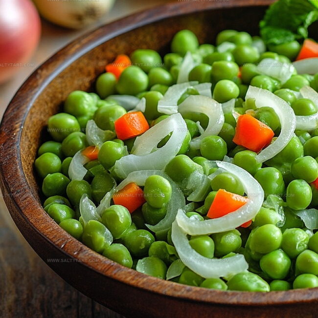 Minty Peas and Onions: A Refreshing Side Dish