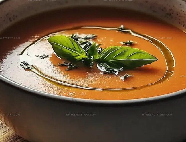 Notes for a Smooth Tomato Soup Texture