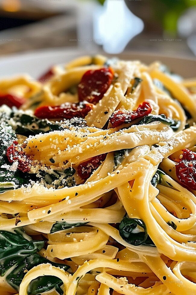 Variations for Linguine with Spinach and Tomatoes