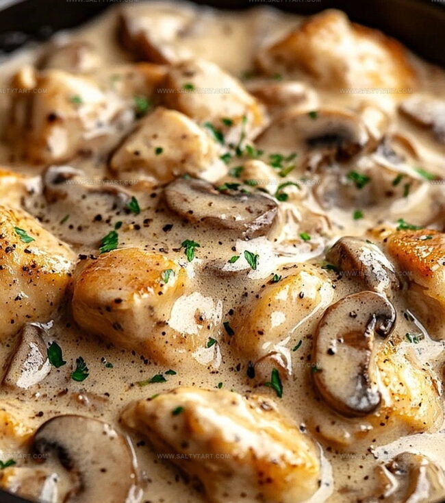 Chicken Mushroom Stroganoff Essentials