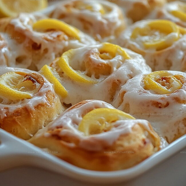 Why Lemon Sweet Rolls Are So Appealing