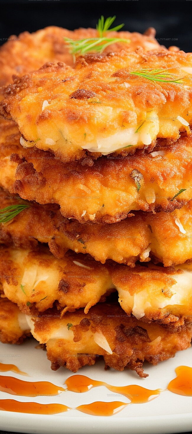 Ingredients for Cheesy Chicken Fritters