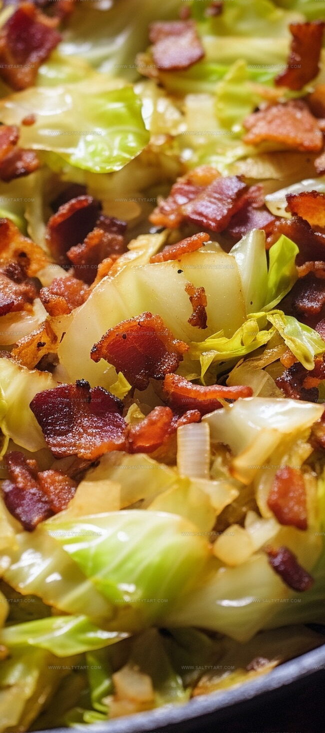 Ingredients for Southern Fried Cabbage