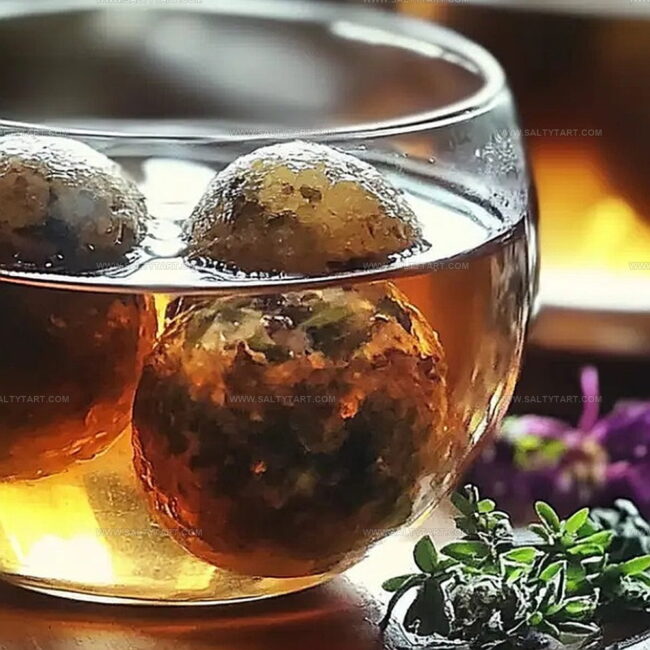 Why DIY Tea Ball Bombs Help When Sick