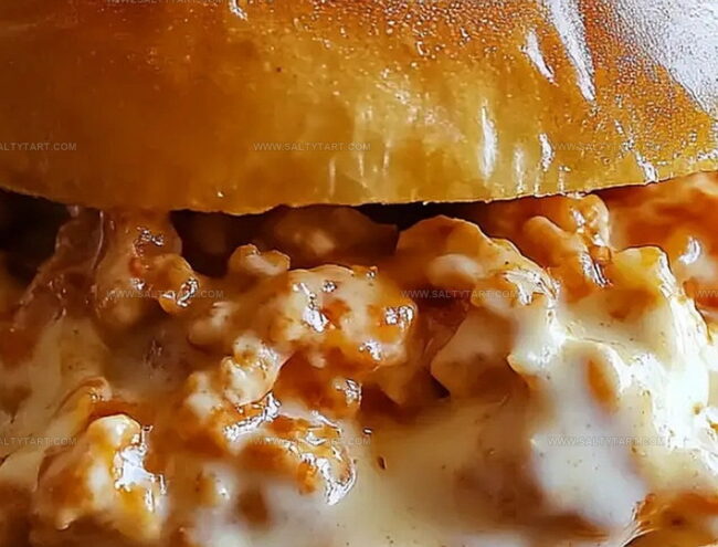 Step-by-Step Chicken Alfredo Sloppy Joes Preparation