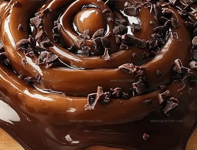 Steps to Make Chocolate Hazelnut Rolls