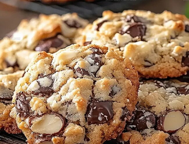 Steps for Making Coconut Chocolate Cookies