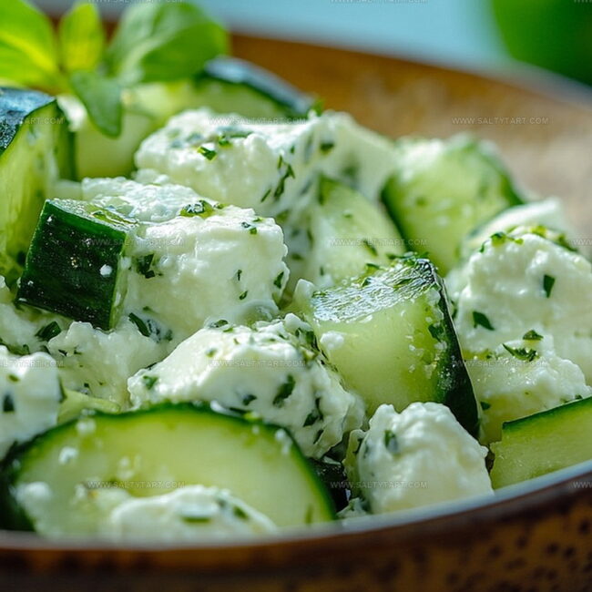 Cottage Cheese & Cucumber Salad Essentials