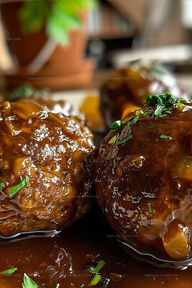 Variations for Salisbury Steak Meatballs