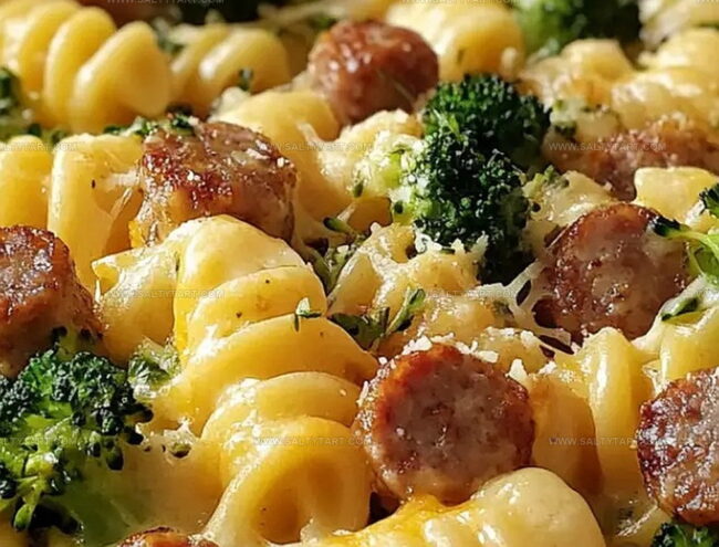 Tips That Take Cheesy Sausage and Broccoli Pasta to the Next Level