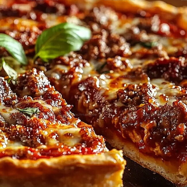 Why Deep-Dish Pizza Pie Is a Showstopper