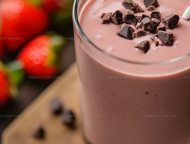 How to Blend Chocolate Strawberry Protein Shake
