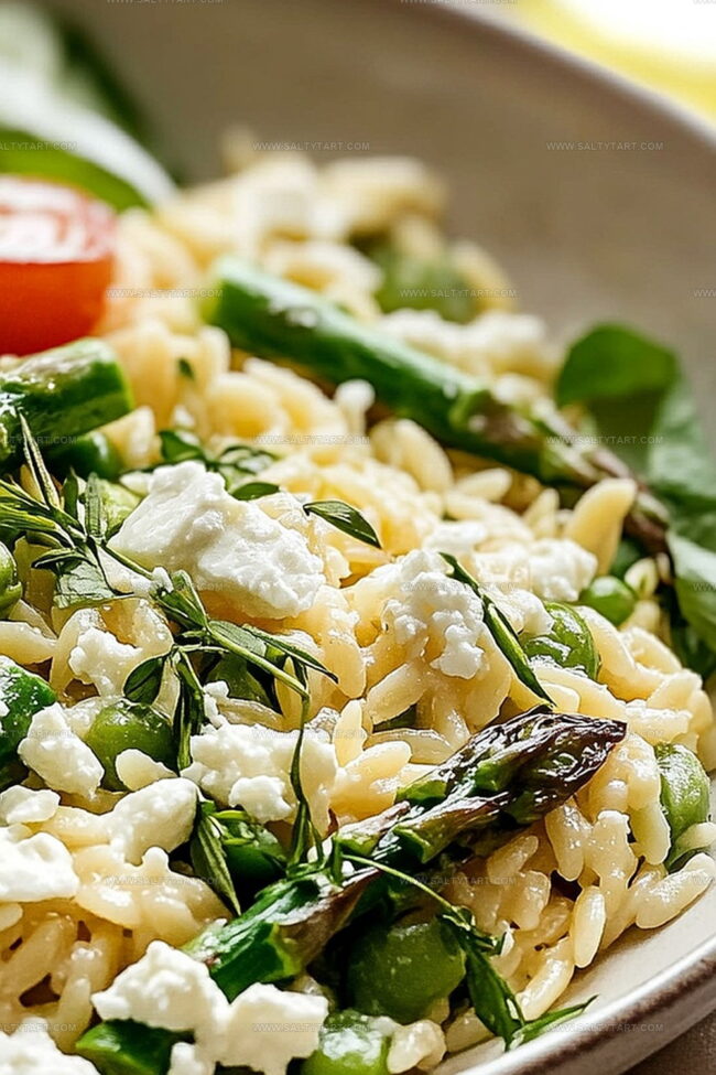 Variations for Asparagus & Feta Orzo Salad