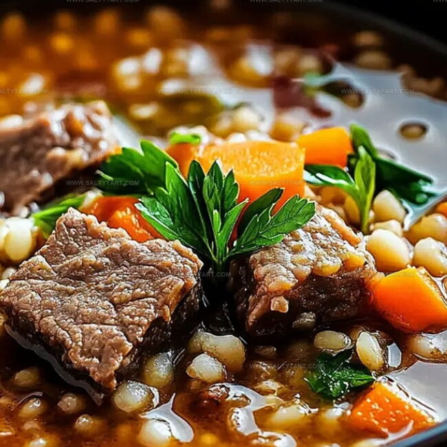 Beef Barley Soup Overview