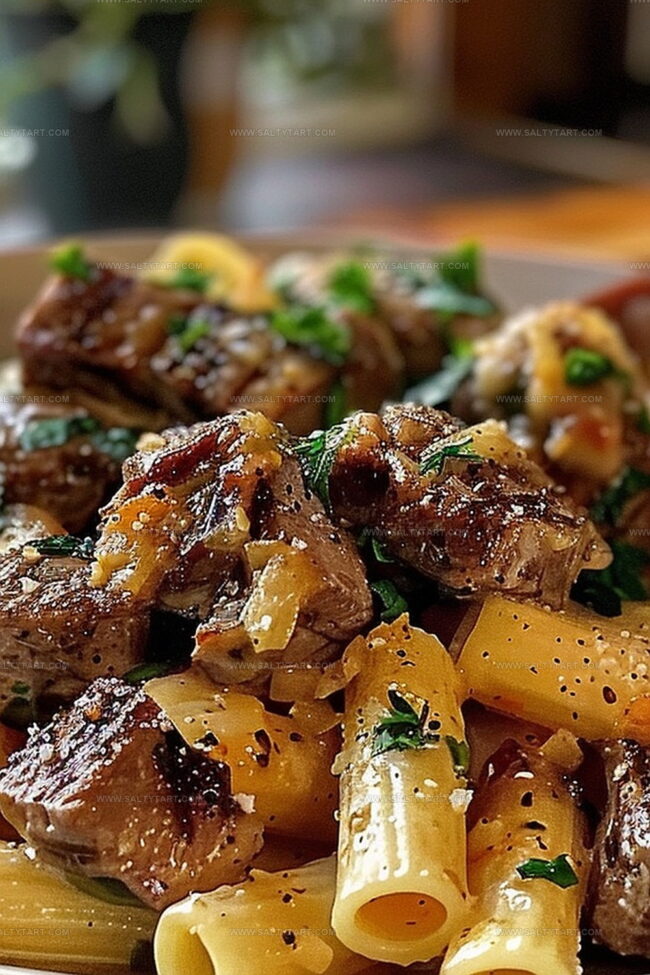 Creative Twists for Garlic Butter Steak Rigatoni