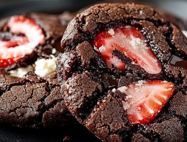 Steps for Baking Strawberry Cheesecake Cookies
