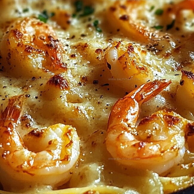 Classic Shrimp Scampi Pasta Bake