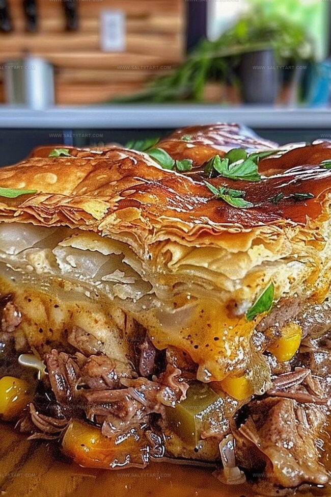 Variations on Brisket Pot Pie