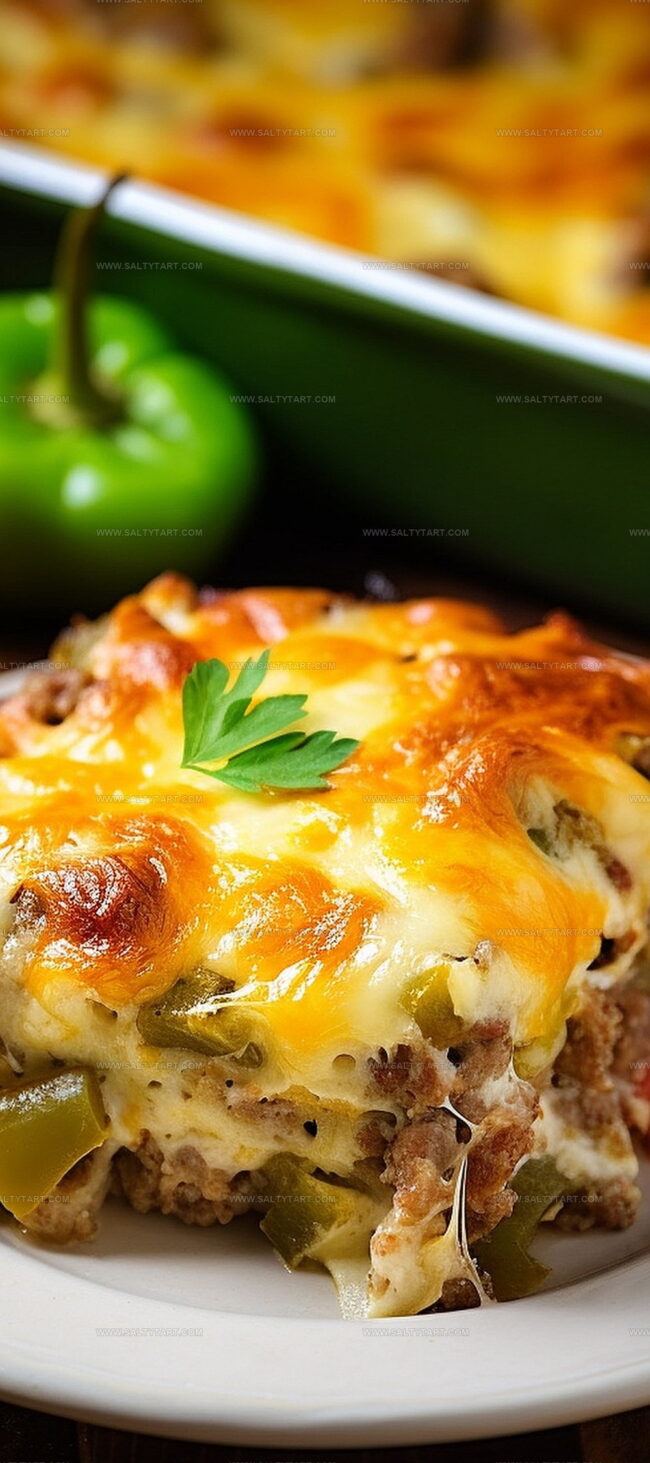 Ingredients for Philly Cheesesteak Casserole