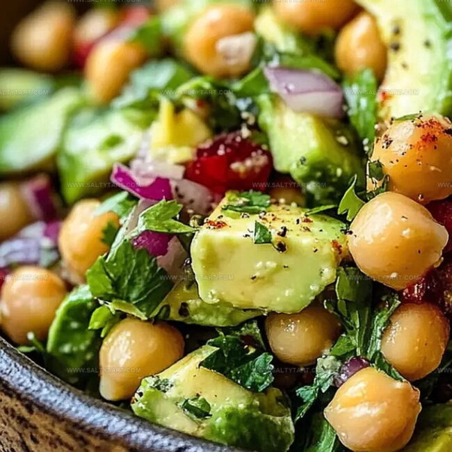 Avocado Chickpea Salad That’s Healthy and Delicious