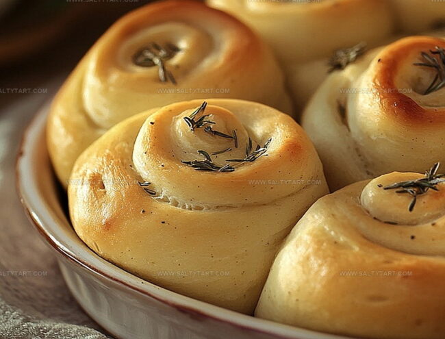 Step-by-Step to Bake Grandma’s Rosemary Dinner Rolls