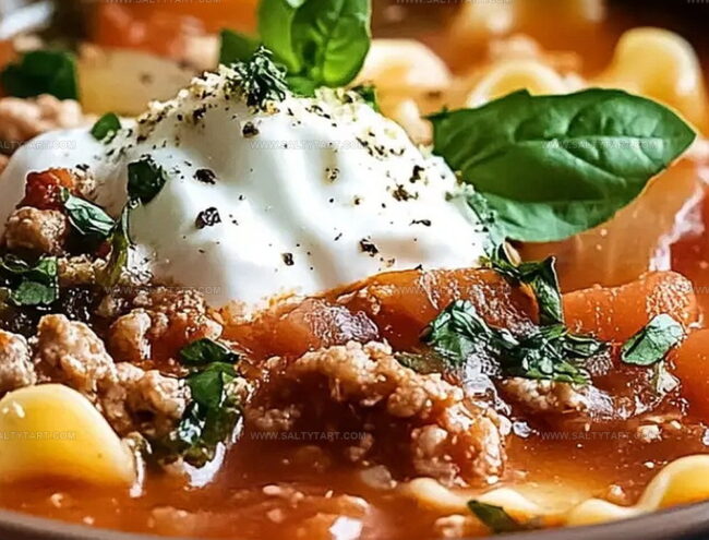 Notes for Perfect Lasagna Soup Every Time