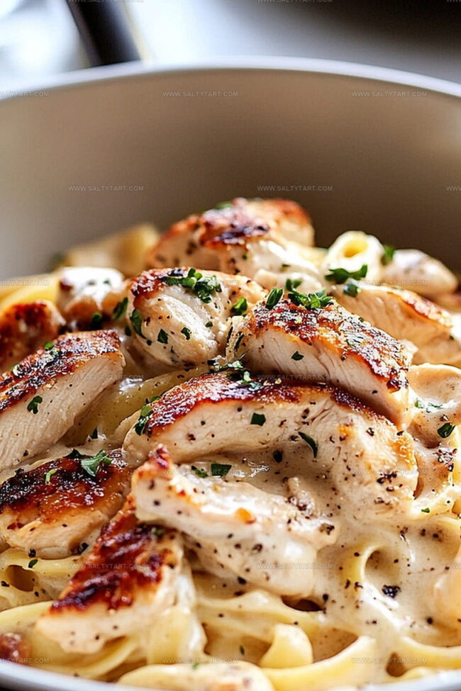 Variations on Chicken Alfredo