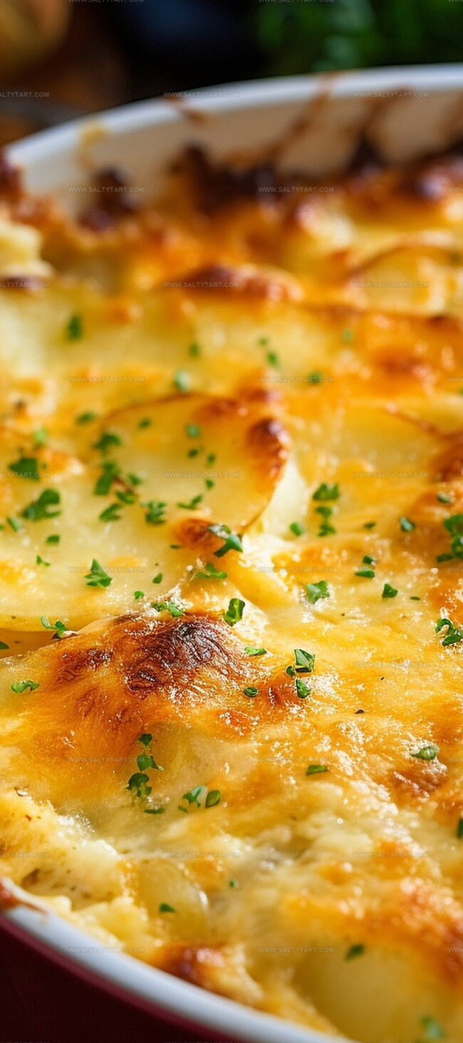 Ingredients for Copycat Ruths Chris Potatoes au Gratin